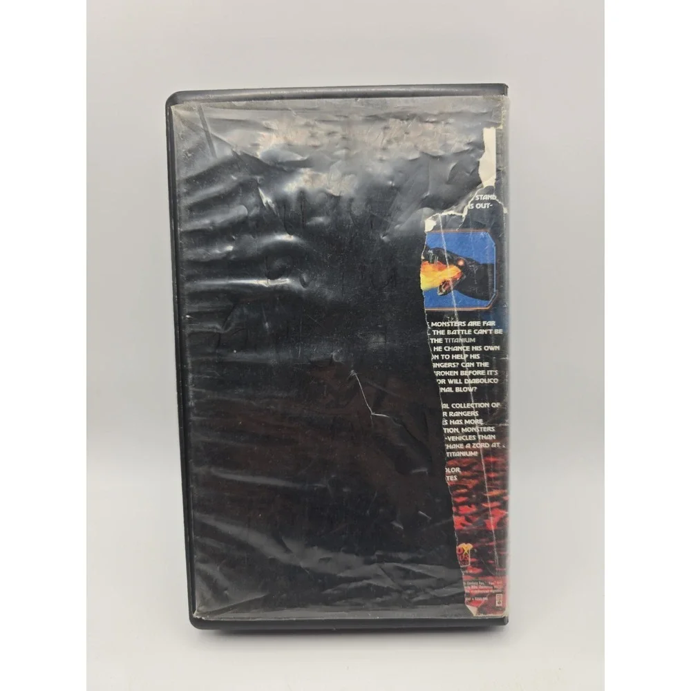 Power Rangers: Lightspeed Rescue - Titanium Ranger: Curse of the Cobra (VHS,...